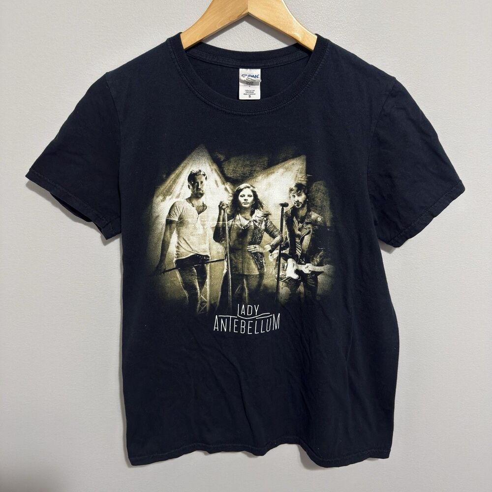 Lady Antebellum Wheels Up Tour Shirt Women's Small Black Concert